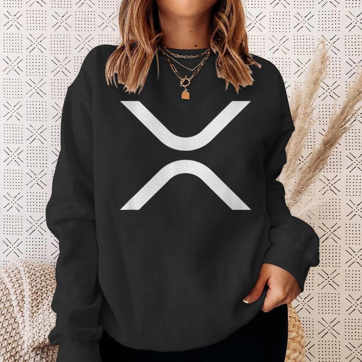 リップル Xrp コイン 月 Xrp 陸軍 暗号通貨 Xrp スウェットシャツ 彼女への贈り物