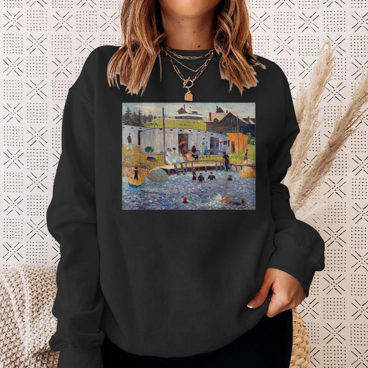 ルノワール 面白いtシャツ アート 絵画 メンズ レディース 面白い 服 美術 おもしろ スウェットシャツ 彼女への贈り物