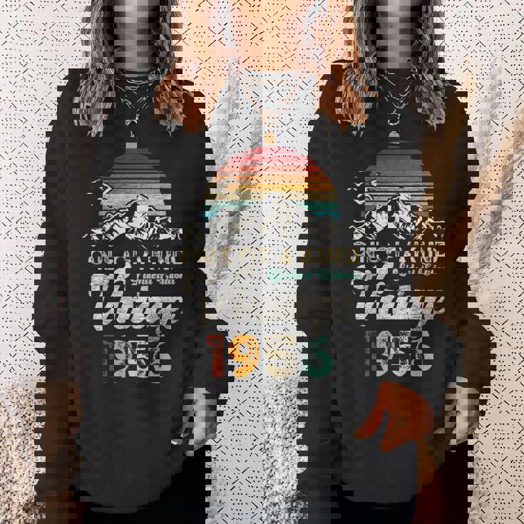 ヴィンテージ 1956 誕生日 70年 マウンテン レトロ スウェットシャツ 彼女への贈り物