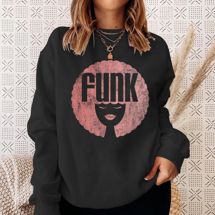 ヴィンテージ 80年代 ディスコソウル音楽またはレトロダンシング ファンク スウェットシャツ 彼女への贈り物