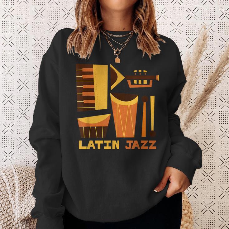 ヴィンテージ ラテンジャズ ミュージックtシャツ スウェットシャツ 彼女への贈り物