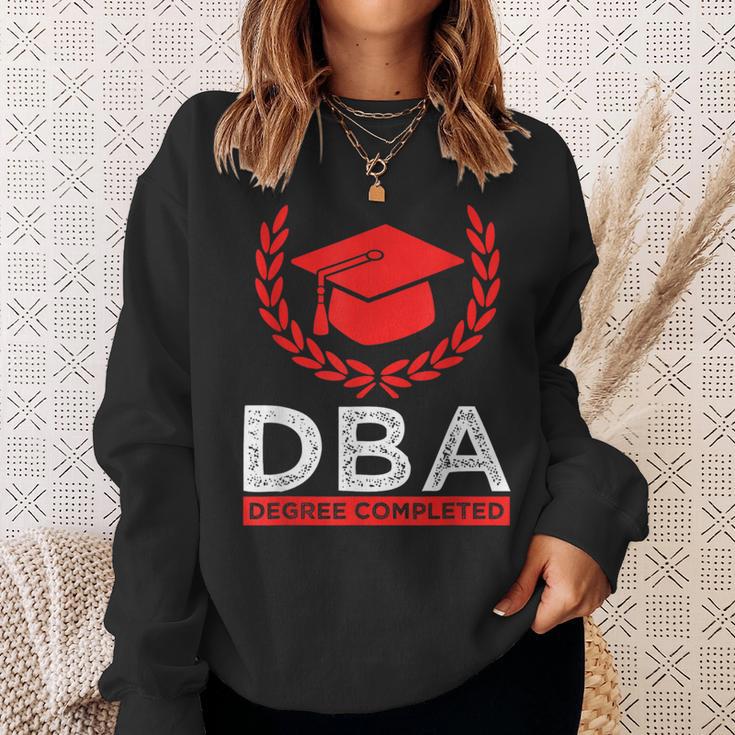 博士 Dba 学生 経営学博士 スウェットシャツ 彼女への贈り物