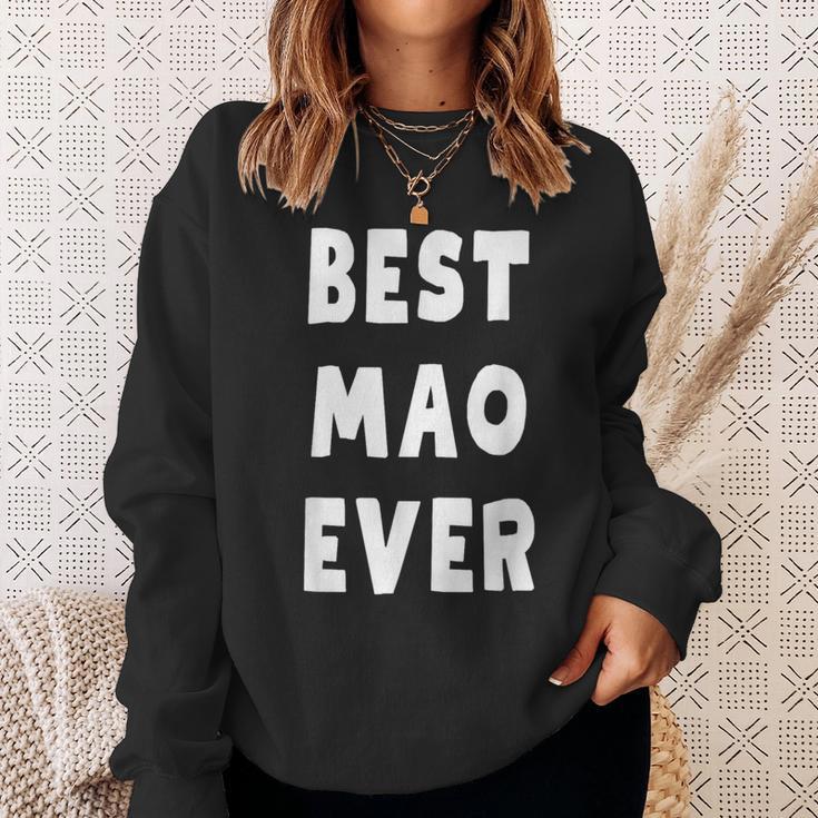 史上最高の Mao スウェットシャツ 彼女への贈り物