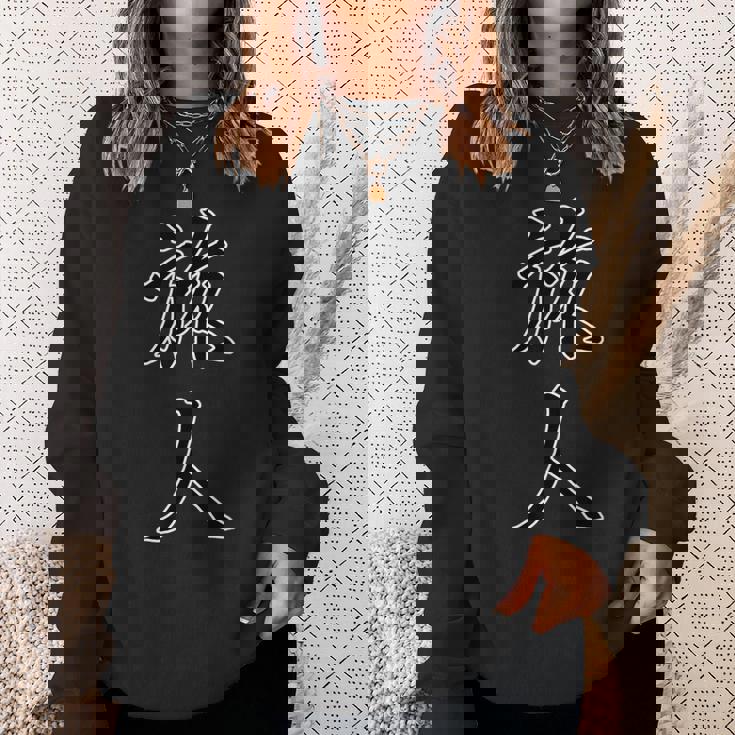 旅人 たびびと【 漢字デザイン 】毛筆 メッセージ・面白 スウェットシャツ 彼女への贈り物