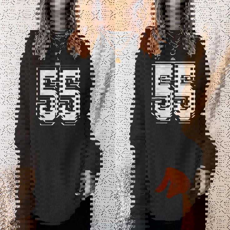 番号55 スウェットシャツ 彼女への贈り物