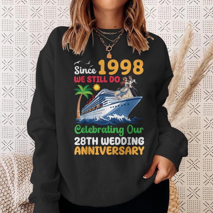 結婚28周年記念クルーズ 1998年以来 Wetill Do Trip スウェットシャツ 彼女への贈り物
