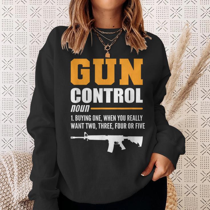 銃規制定義保安官 スウェットシャツ 彼女への贈り物