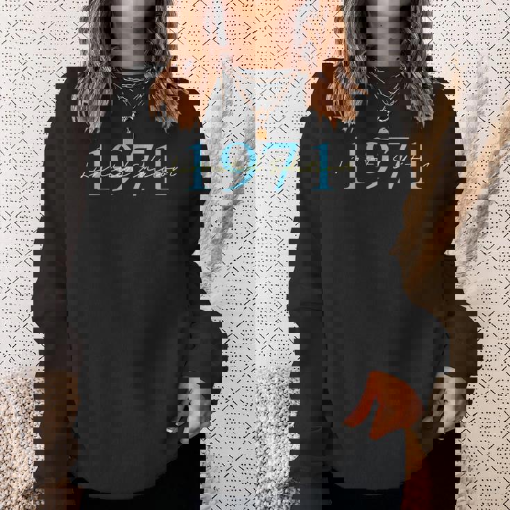 限定版 1971 誕生日 1971 1971年生まれ ヴィンテージ スウェットシャツ 彼女への贈り物