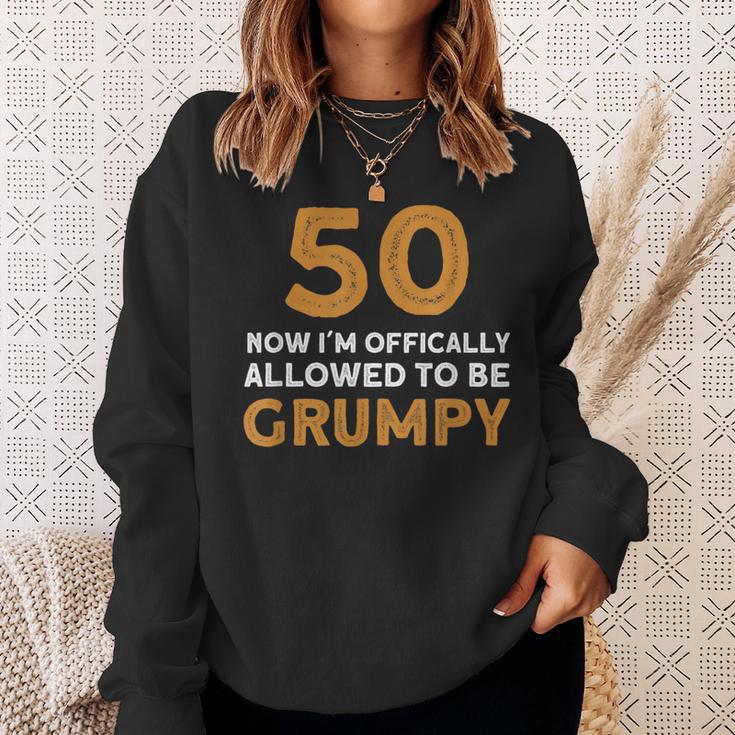 面白い50歳の誕生日プレゼント-50歳の誕生日 スウェットシャツ 彼女への贈り物