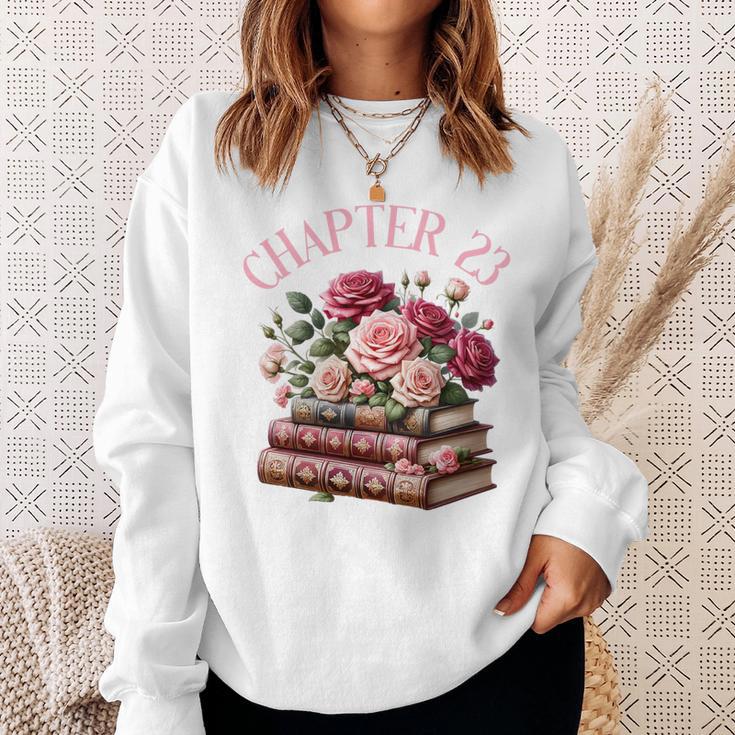 23rd Birthday Chapter 23 Birthday Shirt Women Book Lover Premium Tri-Blend Sweatshirt Gifts for Her 23rd Birthday Chapter 23 Birthday Shirt Women Book Lover Premium Tri-Blend Sweatshirt Gifts for Her