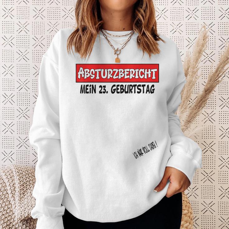 23rd Birthday Guest Book Sweatshirt Gifts for Her