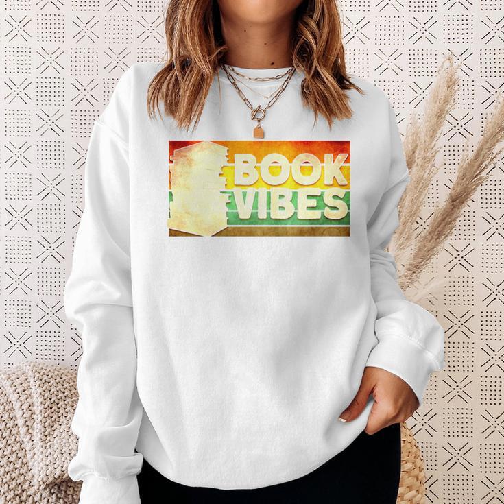 Book Vibes Reading Sweatshirt Gifts for Her