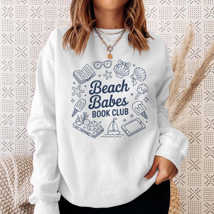 Bookish Reading Beach Babes Book Club Sweatshirt Gifts for Her Bookish Reading Beach Babes Book Club Sweatshirt Gifts for Her