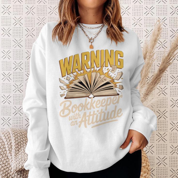 The Books Won't Balance Themselves Bookkeeper Bookkeeping Sweatshirt Gifts for Her