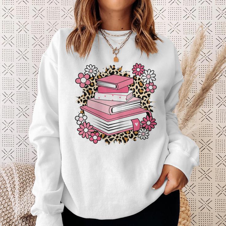 Cute Book Lover Read Reading Bookworm Women Girls Kids Sweatshirt Gifts for Her