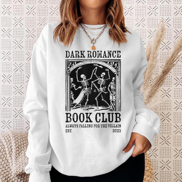 Dark Romance Book Club Always Falling For The Villain Sweatshirt Gifts for Her