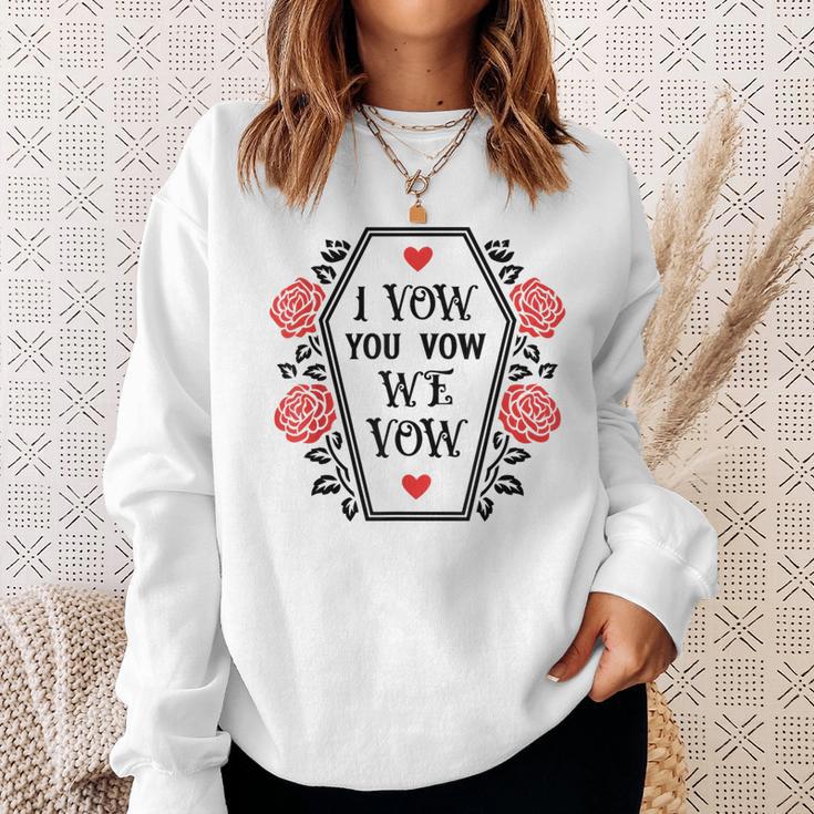 Dark Romance I Vow You Vow We Vow Merch Smutty Book Lovers Sweatshirt Gifts for Her Dark Romance I Vow You Vow We Vow Merch Smutty Book Lovers Sweatshirt Gifts for Her