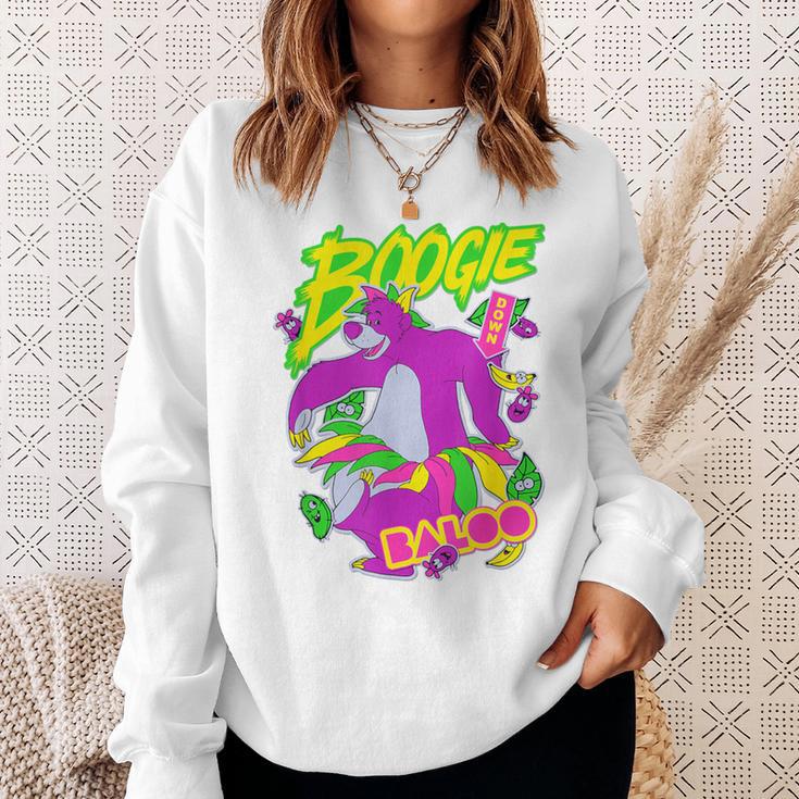 Disney The Jungle Book Baloo Jungle Boogie Poster Sweatshirt Gifts for Her