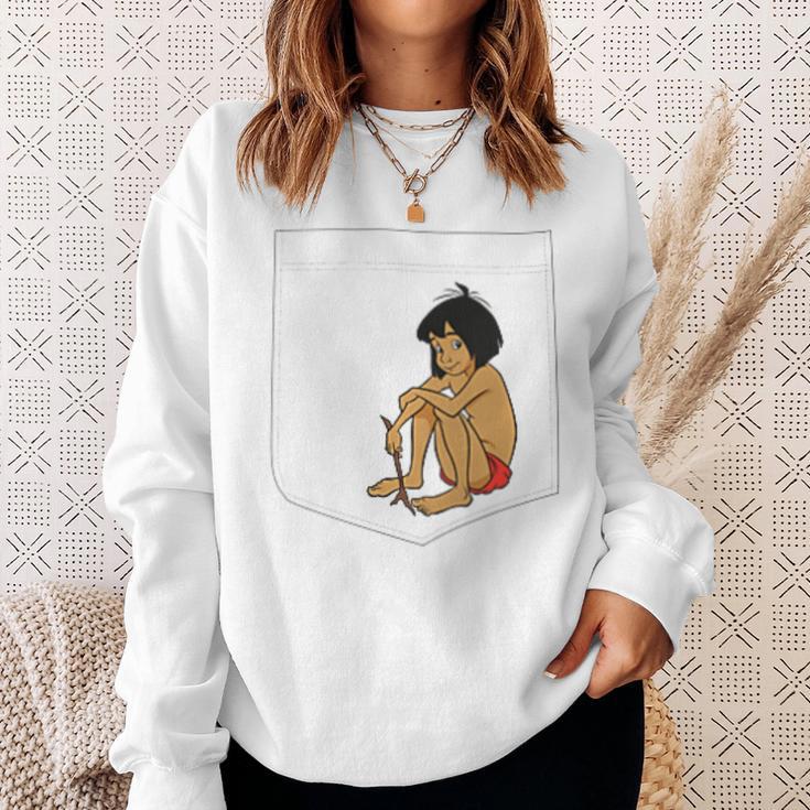 Disney The Jungle Book Mowgli Pocket Sweatshirt Gifts for Her