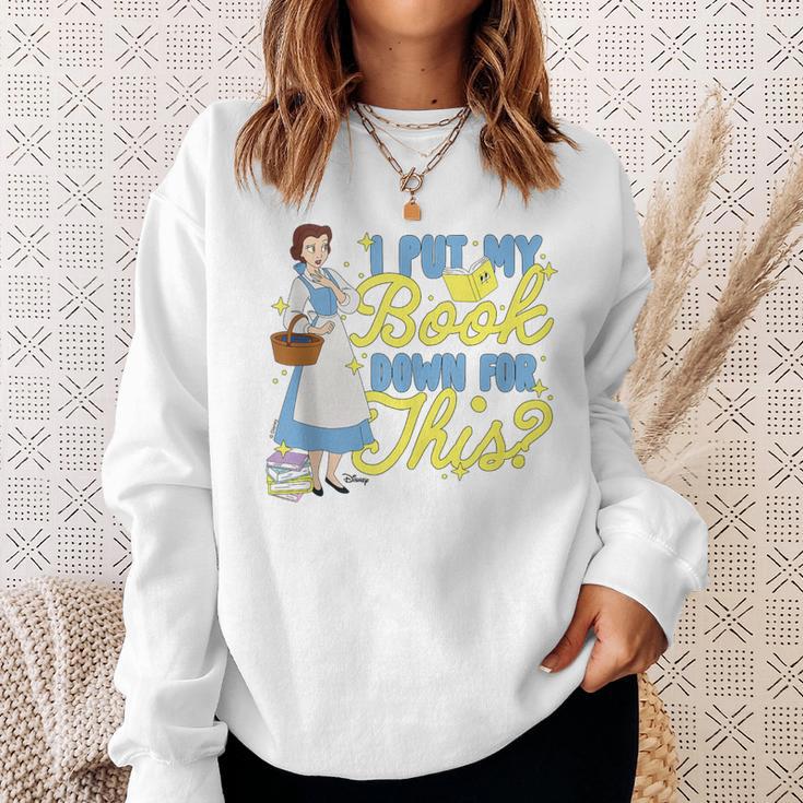 Disney Princess Belle I Put My Book Down For This Sweatshirt Gifts for Her Disney Princess Belle I Put My Book Down For This Sweatshirt Gifts for Her