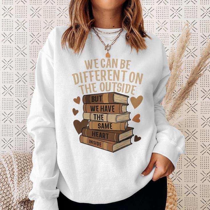 We Have The Same Heart History Month Book Lover Women Premium Tri-Blend Sweatshirt Gifts for Her