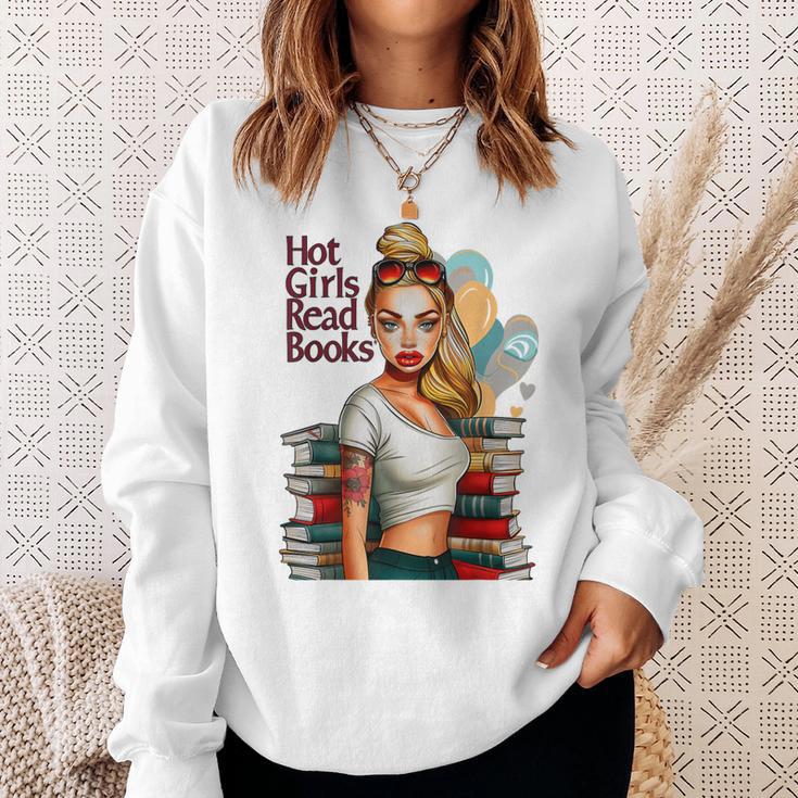 Hot Girls Read BooksSpicy Bookish Girl Dark Romance Reader Sweatshirt Gifts for Her Hot Girls Read BooksSpicy Bookish Girl Dark Romance Reader Sweatshirt Gifts for Her