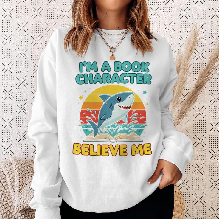 I'm a Book Character Costumes For Kids Storybook Character Premium Tri-Blend Sweatshirt Gifts for Her
