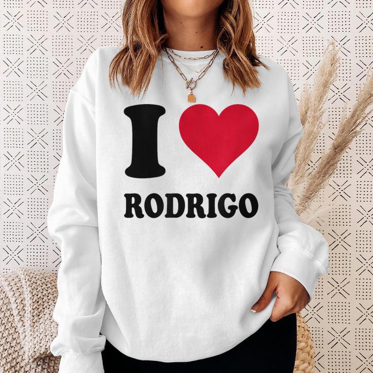 I Love Rodrigo スウェットシャツ 彼女への贈り物