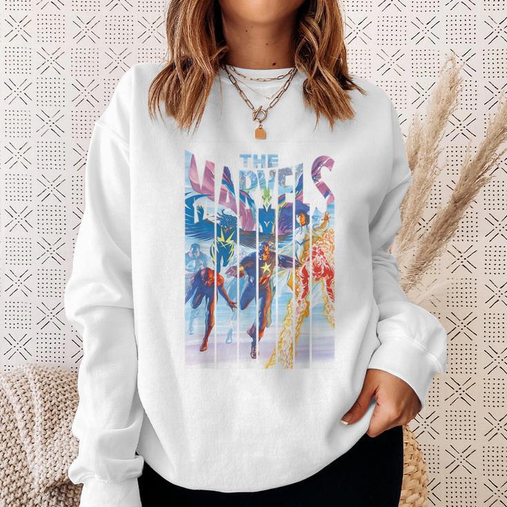 Marvel The Marvels Comic Book Cover 1 Sweatshirt Gifts for Her