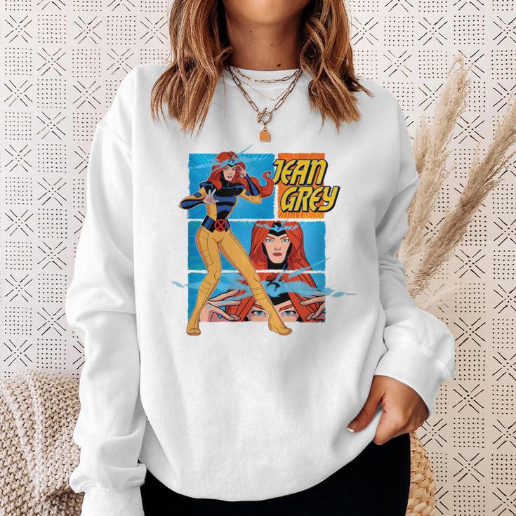 Marvel X-Men '97 Jean Grey Vintage Classic Comic Book Panels Sweatshirt Gifts for Her
