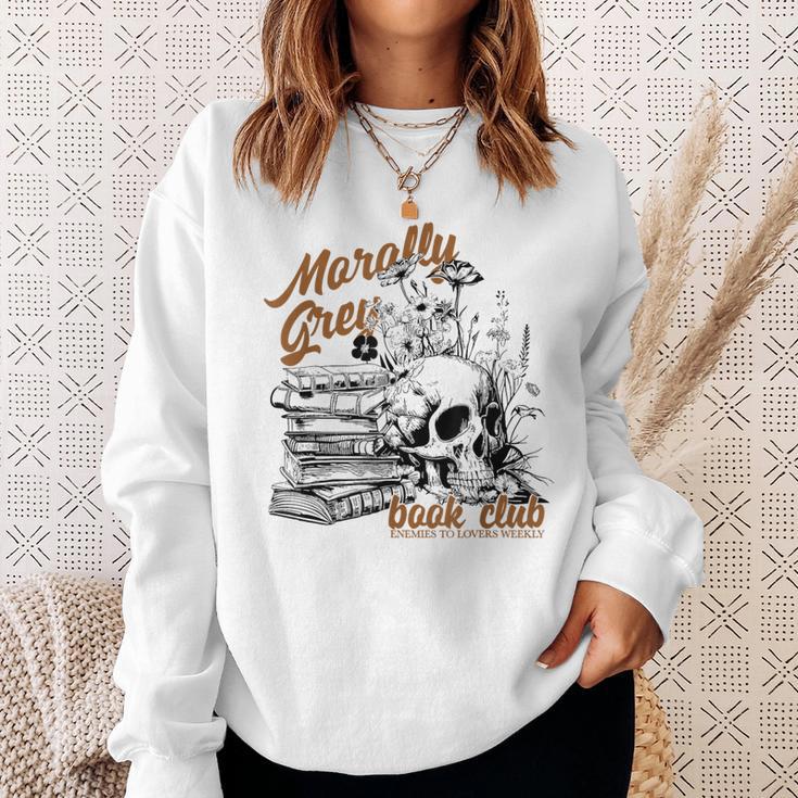 Morally Grey Book Club Morally Grey Is My Favorite Color Sweatshirt Gifts for Her Morally Grey Book Club Morally Grey Is My Favorite Color Sweatshirt Gifts for Her