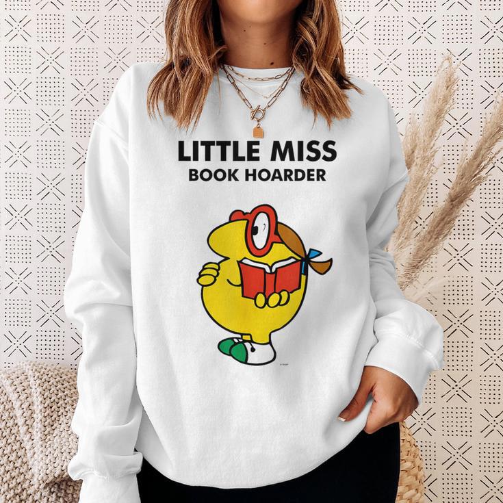 Mr Men Little Miss Meme Little Miss Book Hoarder Sweatshirt Gifts for Her