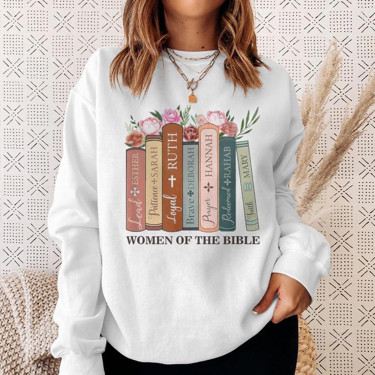 The Original Women Of The Bible Books Full Color Sweatshirt Gifts for Her