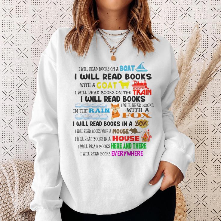 Read My Shirt Day For Kids Boy Girls i Will Read Books Sweatshirt Gifts for Her Read My Shirt Day For Kids Boy Girls i Will Read Books Sweatshirt Gifts for Her
