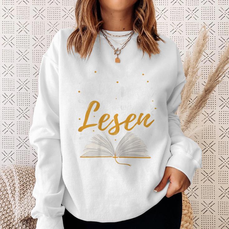 Readerrat Books Die Tut Nix Die Will Nur Lesen Sweatshirt Gifts for Her