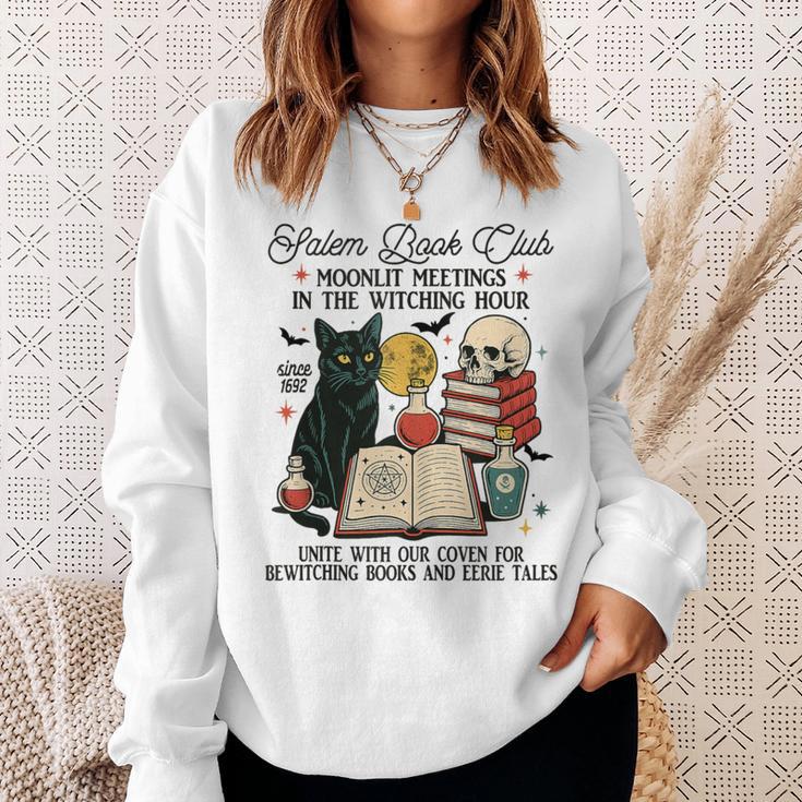 Reading Book Lover Witch Massachusetts Salem Book Club Sweatshirt Gifts for Her Reading Book Lover Witch Massachusetts Salem Book Club Sweatshirt Gifts for Her