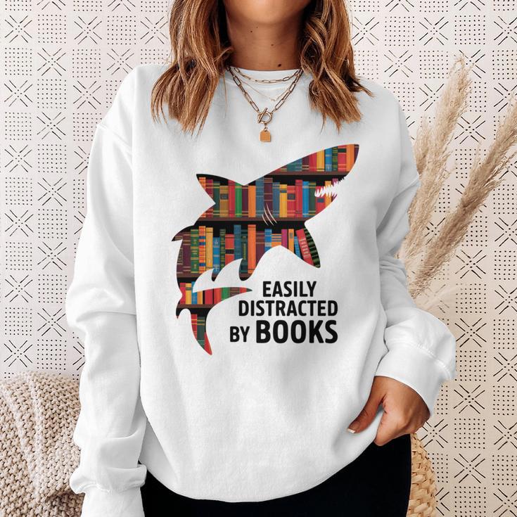 Shark Costume Teens Books Nerds Shark Stuffed Animal Sharks Sweatshirt Gifts for Her Shark Costume Teens Books Nerds Shark Stuffed Animal Sharks Sweatshirt Gifts for Her
