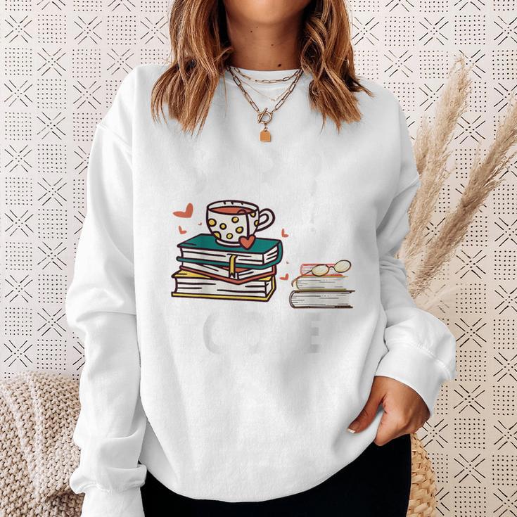 Sorry Can't I'm Booked- Bookworm Book Nerd Book Reader Sweatshirt Gifts for Her
