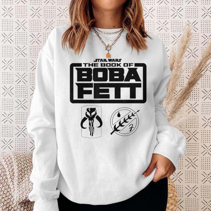 Star Wars The Book Of Boba Fett Armor Symbols V-2 Sweatshirt Gifts for Her