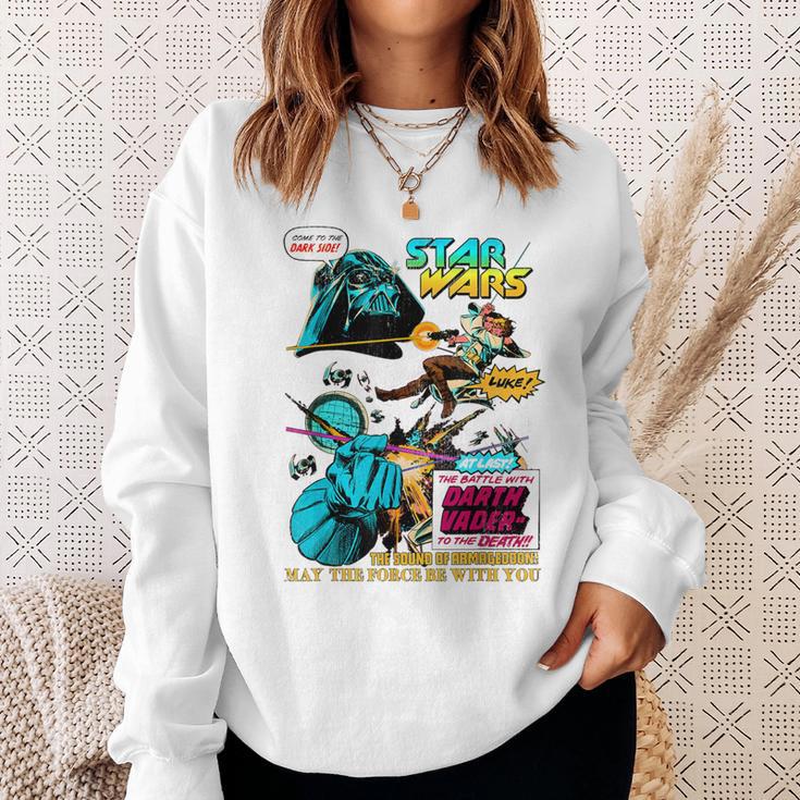 Star Wars Vader Luke Leia Epic Comic Book Teaser T-Shirt Sweatshirt Gifts for Her