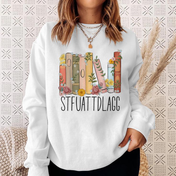 STFUATTDLAGG Buy Me Books And Tell Me To Stfuattdlagg Sweatshirt Gifts for Her