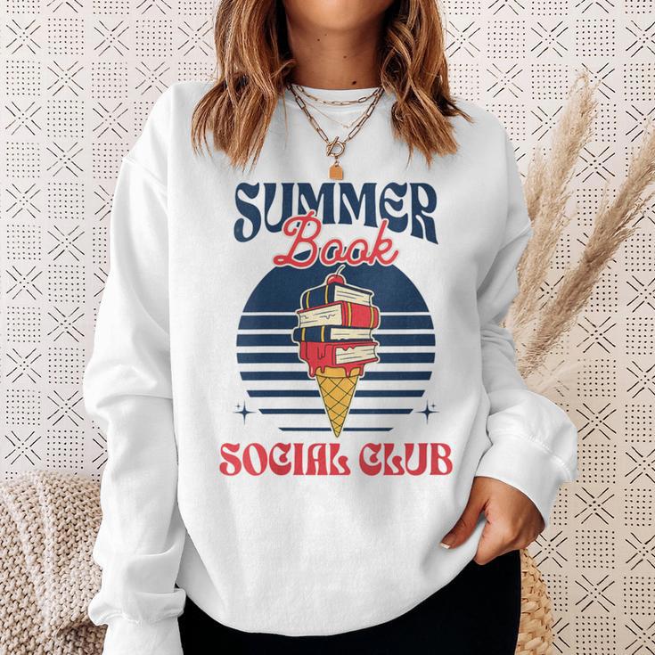 Summer Book Social Club Sweatshirt Gifts for Her Summer Book Social Club Sweatshirt Gifts for Her