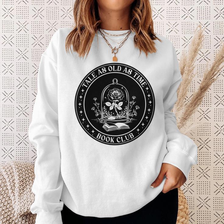 Tale As Old As Time Book Club Rose Sweatshirt Gifts for Her