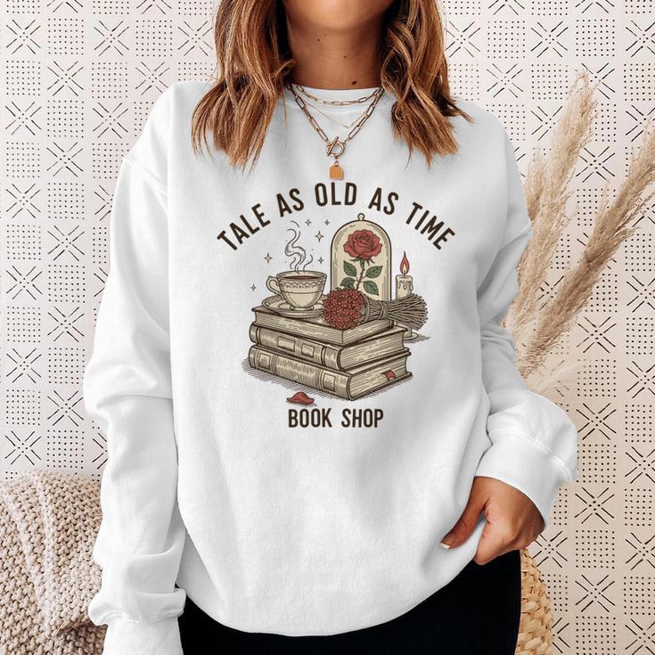 Tale As Old As Time Book Lover Floral Sweatshirt Gifts for Her Tale As Old As Time Book Lover Floral Sweatshirt Gifts for Her