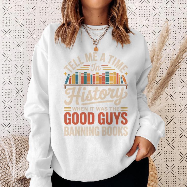 Tell Me A Time In History When It Was Good Guys Banning Book Premium Tri-Blend Sweatshirt Gifts for Her Tell Me A Time In History When It Was Good Guys Banning Book Premium Tri-Blend Sweatshirt Gifts for Her