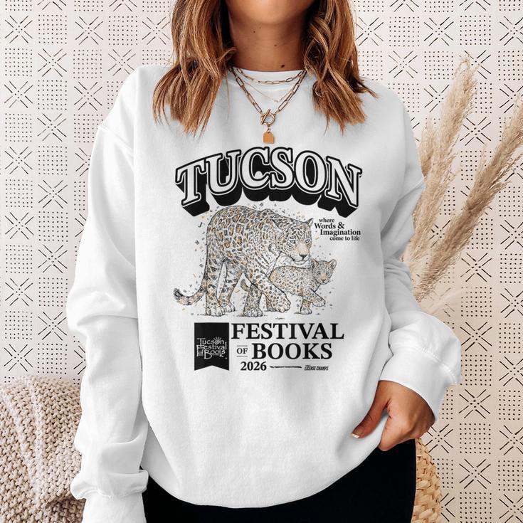 Tucson Festival Of Book Merch TFOB 2026 Critter Jaguar Sweatshirt Gifts for Her