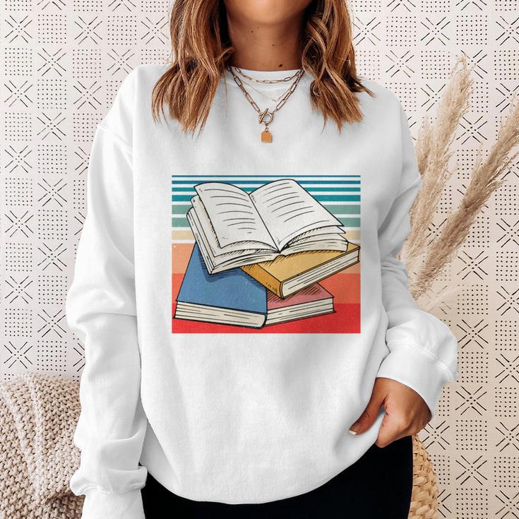Unpaid Book Critic Book Reader Bookworm Vintage Sweatshirt Gifts for Her