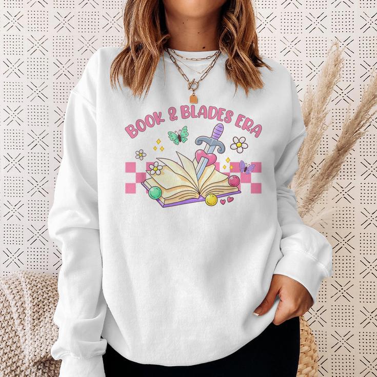 Villain Lover Dark Romance Spicy Bookish Book & Blades Era Sweatshirt Gifts for Her