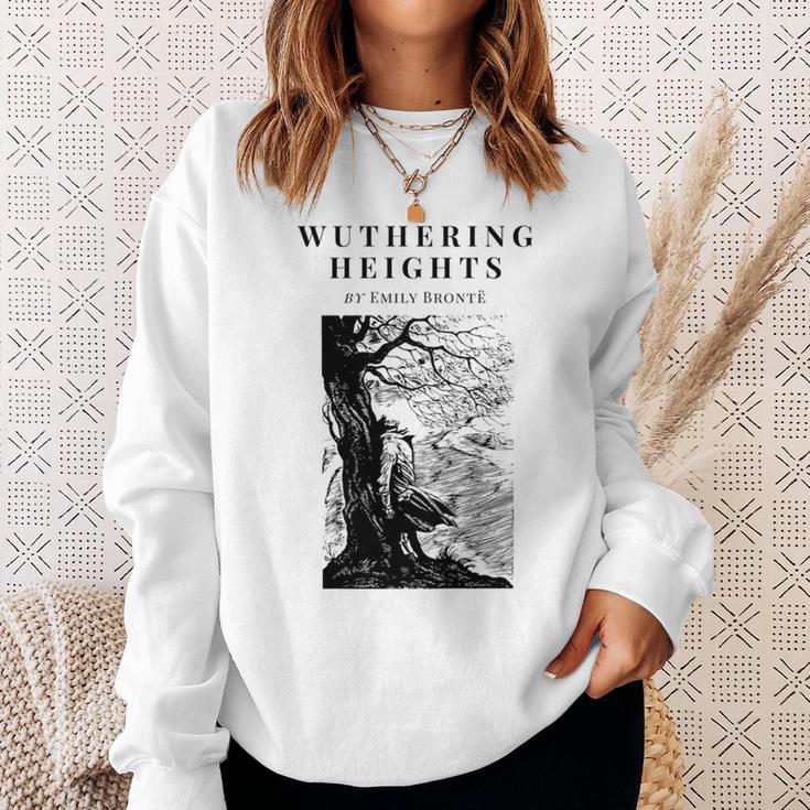 Wuthering Heights By Emily Bronte Vintage Book Cover Premium Tri-Blend Sweatshirt Gifts for Her Wuthering Heights By Emily Bronte Vintage Book Cover Premium Tri-Blend Sweatshirt Gifts for Her