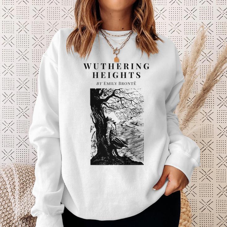 Wuthering Heights By Emily Bronte Vintage Book Cover Sweatshirt Gifts for Her Wuthering Heights By Emily Bronte Vintage Book Cover Sweatshirt Gifts for Her